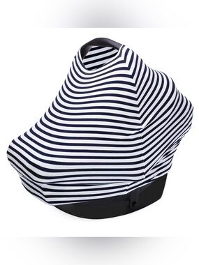 Parker Baby 4 in 1 Car Seat Cover - Navy & White